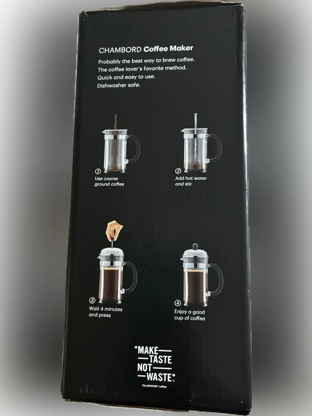 Bodum frame lid